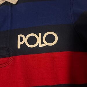Ralph Lauren Kids Polo Shirt in Blue and Red